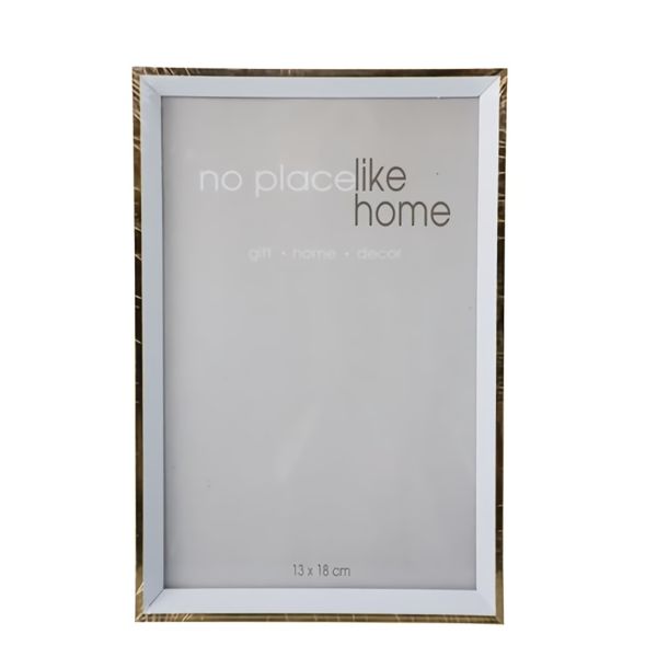 Bulk Pack x 6 Picture-Frame Plastic Thick With Clear Edge 10x15
