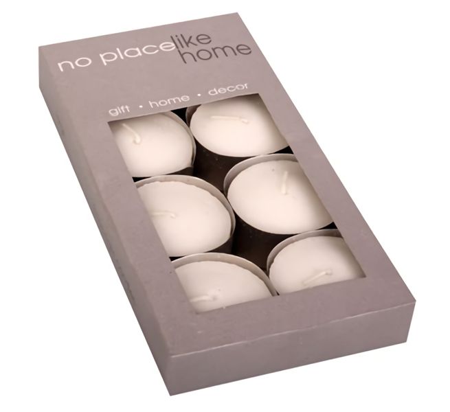 Bulk Pack x 4 Candle Tea-Lite White 5.0cm Large Box-8
