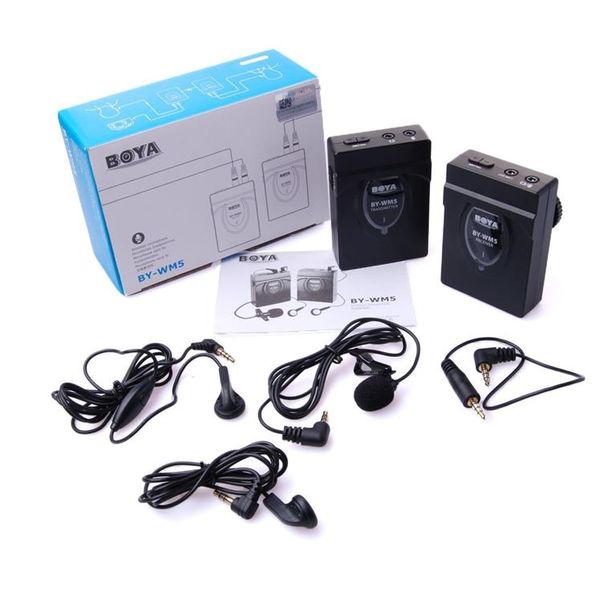 Boya BY-WM5 Wireless Lavalier Microphone