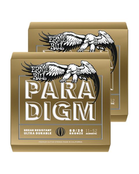 Emie Ball Paradigm Light 80/20 Bronze Acoustic Guitar Strings