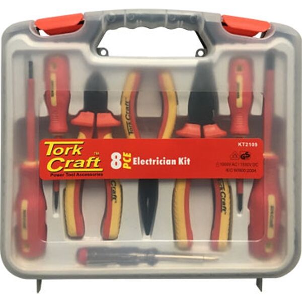 Tork Craft Tork Craft Electrician Kit 8 Piece