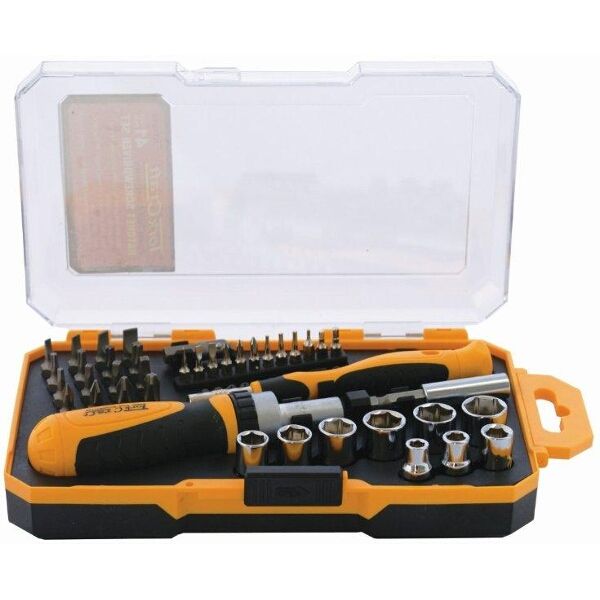 Tork Craft Screwdriver Ratchet Set 41 Piece