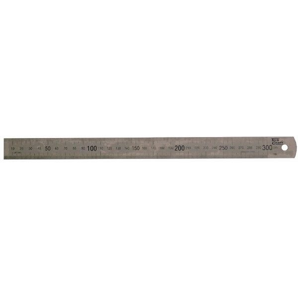 Tork Craft Stainless Steel Ruler 300 x 25 x 1.0mm