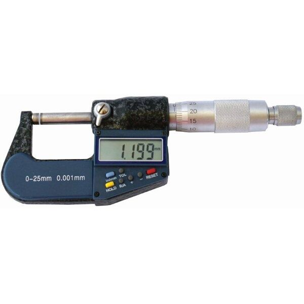 Tork Craft Micrometer 0-25mm Digital