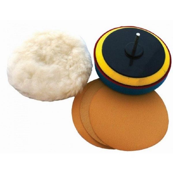 Sanding &amp; Polishing Kit 125mm 5" with 400-600 And 800 Grit