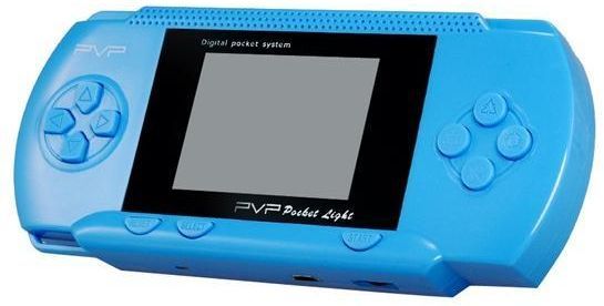 PVP 8-Bit Hand-Held Game Console - Light Blue