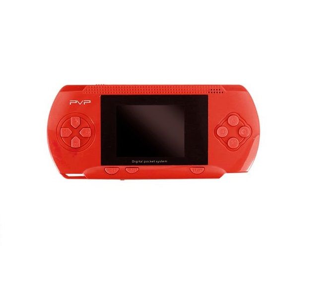 PVP 8-Bit Hand-Held Game Console - Red