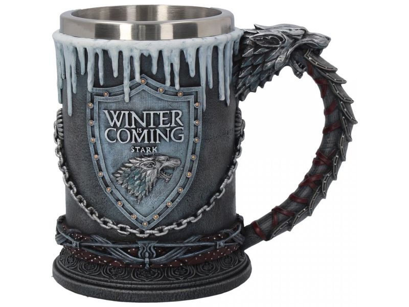 Game of Thrones: House Stark Tankard - 16cm (Parallel Import)