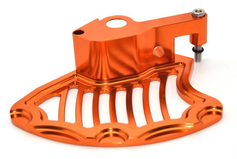 KTM Front Brake Disc Guard - Orange