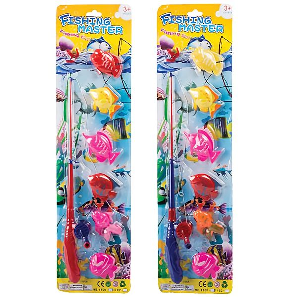 Bulk Pack x 4 Magnetic Fishing Game