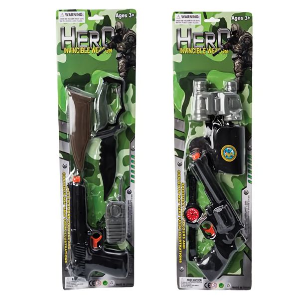 Bulk Pack x 4 Gun Hand Combat Set