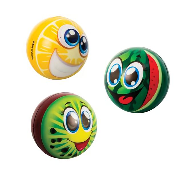 Bulk Pack x 6 Novelty Ball Fruits - 10cm