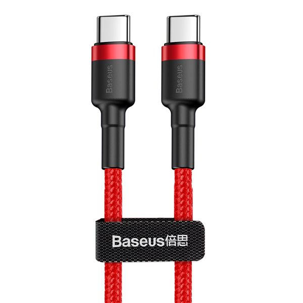 Baseus 3A P.D. Cafule USB Type-C 2.0 to Type-C Cable