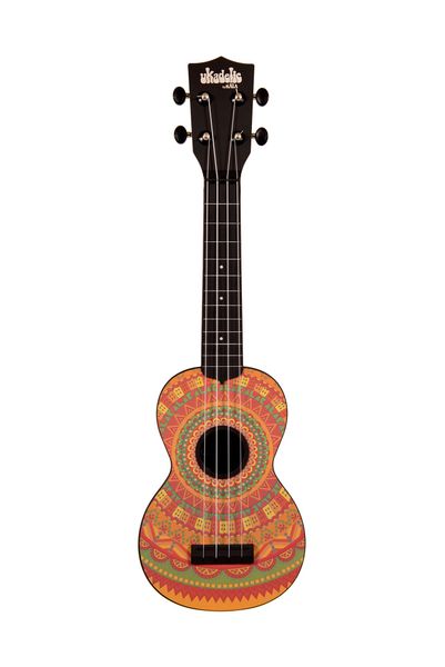Kala Ukadelic Mehndi Soprano Ukelele