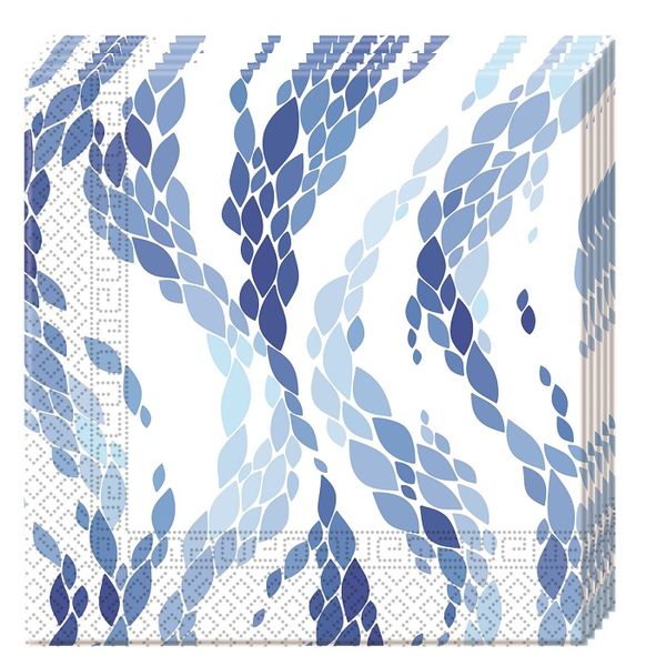 Eday Designs Three Ply Napkins 33cm x 33cm - Waves