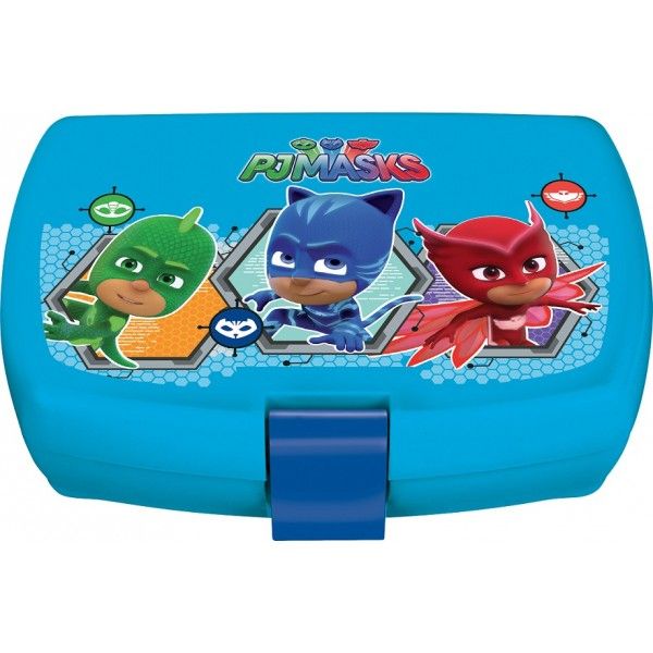 PJ Masks 2 Latch Sandwich Box