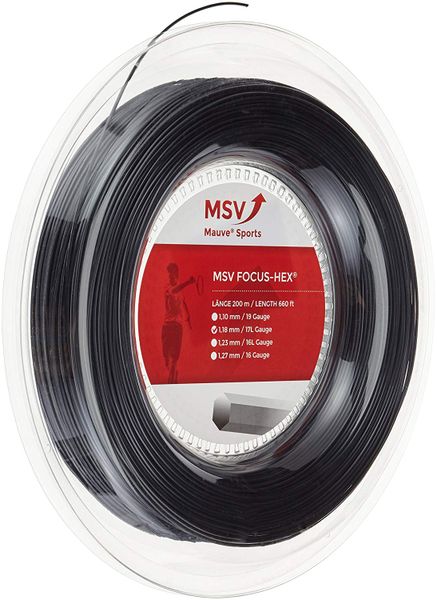 MSV Focus Hex Spin &amp; Control Tennis String