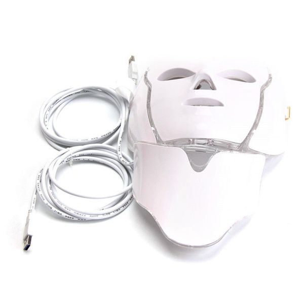 LED Light Therapy Mask with Neck Mask Piece