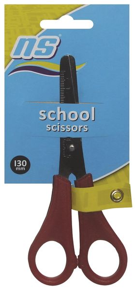 NS School Scissors - 130mm - Assorted Colours