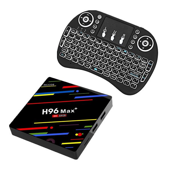 H96 Max Plus Android 8.1 TV Media Box - RK3328 32GB