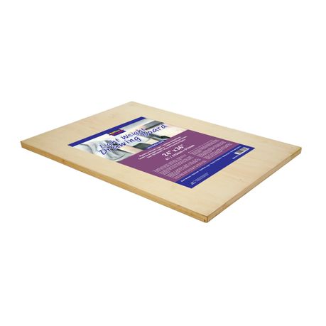 Rolfes Wooden Lightweight Drawing Board, 18 X 24 inch, Metal Edge