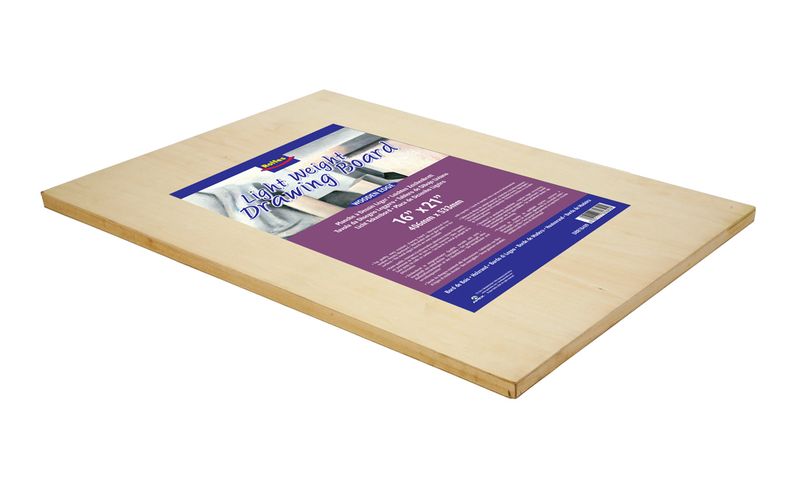 Rolfes Wooden Lightweight Drawing Board, A3 - 297 x 420 mm , Wooden Edge