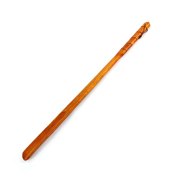 Flexible Long Handle Shoehorn Shoe Horn Stick Wooden 69cm