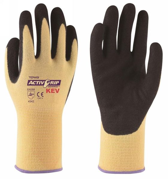 TOWA Work Glove ActivGrip Advance KEV 9|L - W48085