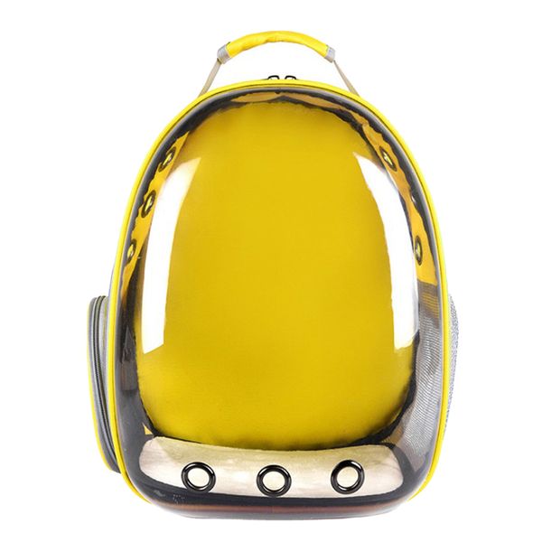 Portable Transparent Breathable Space Capsule Pets Backpack