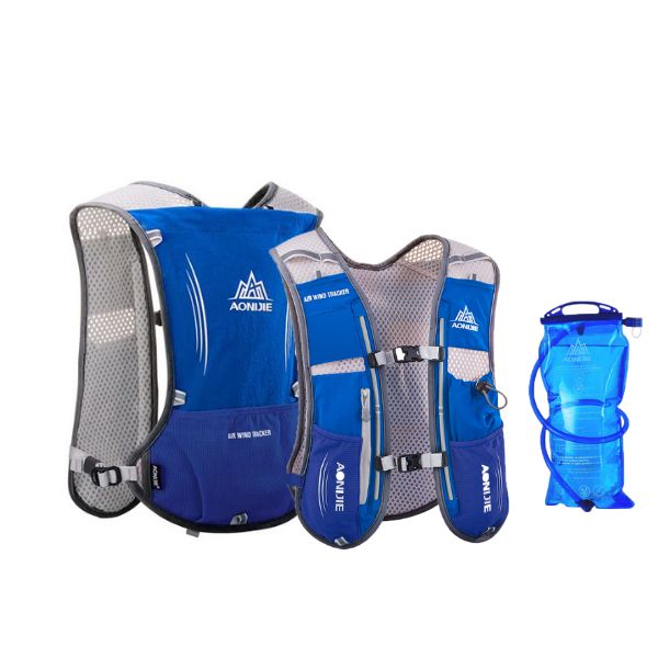 Outdoor Hydration Backpack With 1.5L Water Bladder-E913-Royal Blue