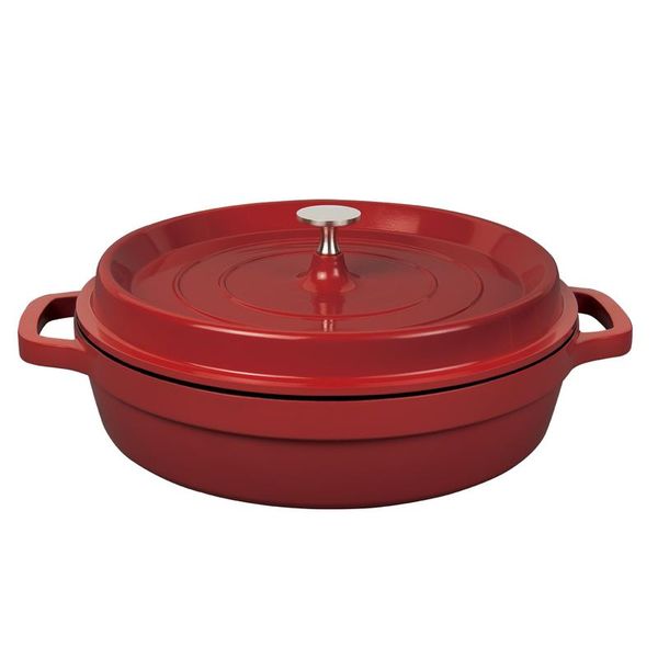 MasterPan Dutch Casserole - 11" 28cm - 3.7L - Red