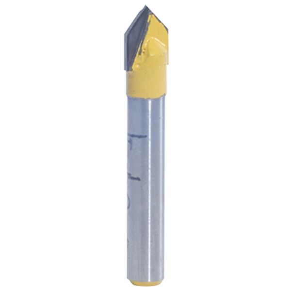 Tork Craft Router Bit V Groove 90 Degree 1/2