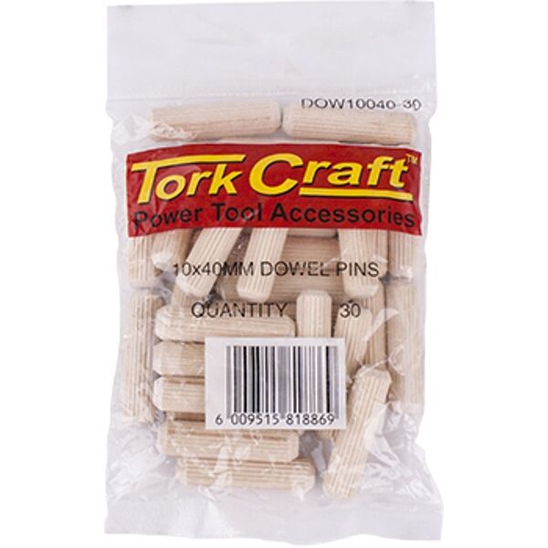 Tork Craft Dowels 10 X 40mm 30 Per Bag