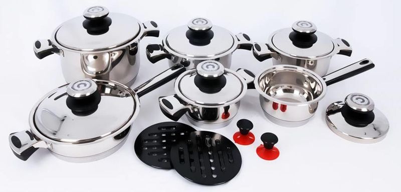 16Pc Bekaline Set with Solid Lids