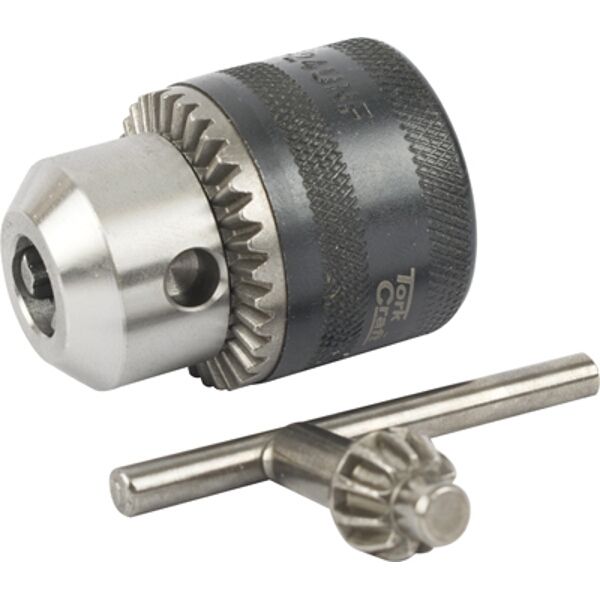 Tork Craft Chuck &amp; Key 10mm 3/8 X 24 Blister