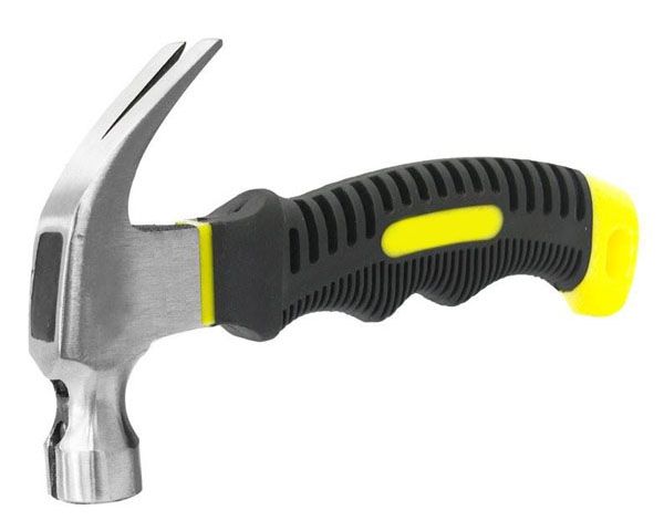 Claw Hammer Stubby Rubber Handle
