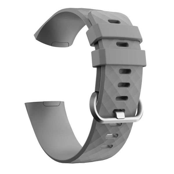 Silicone Band Compatible with Fitbit Charge 3/4 (Size: M/L)