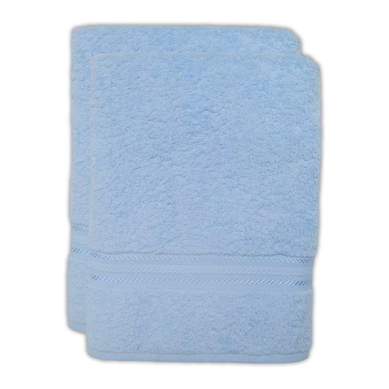 Zorbatex Luxury Bath Towels Baby Blue Set Of 2 Buy Online in South Africa