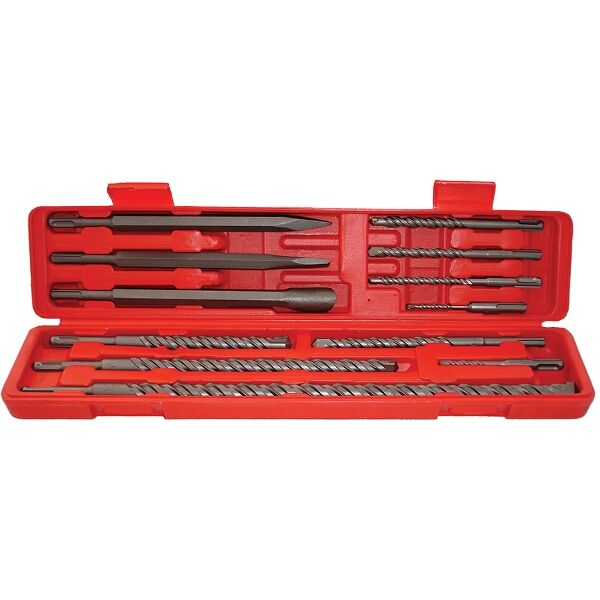 Tork Craft Sds Plus Drill &amp; Chisel Set 12Pce