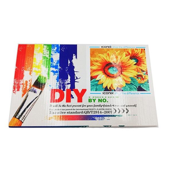 Iconix Painting By Numbers -Sunflower