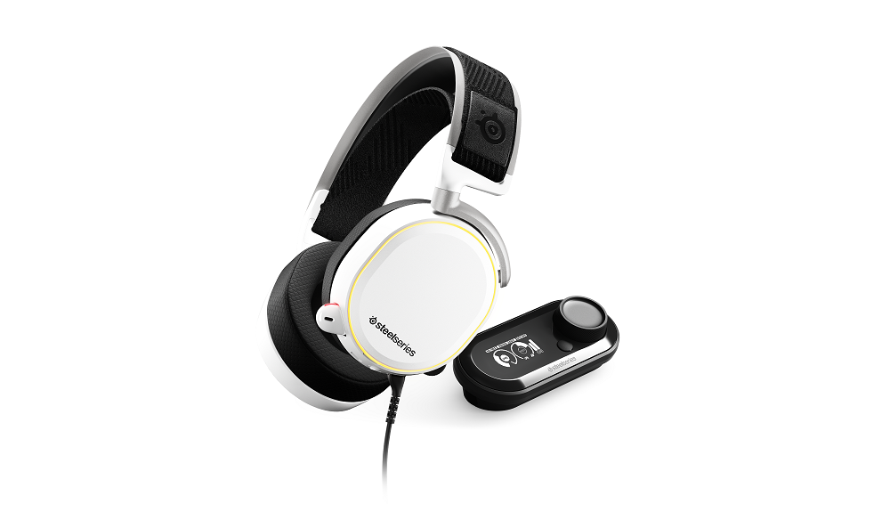 Steelseries Gaming Headset - Arctis Pro + GameDAC - White (PC/PS4