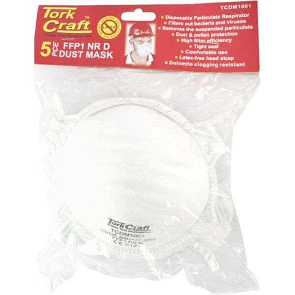 Tork Craft - Dust Mask - FFP1 - Pack of 5