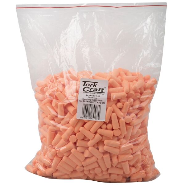 Tork Craft Ear Plug Refill Pack 500 Pairs For Tcepd250 And Tcepd500