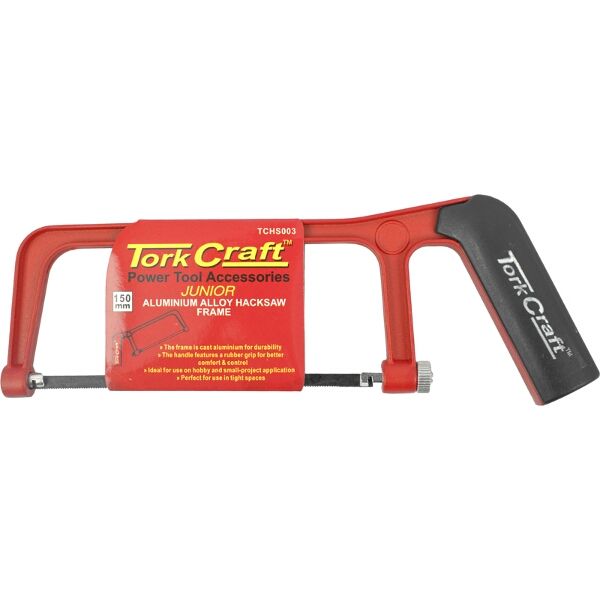 Tork Craft Aluminium Alloy Junior Hacksaw Frame 150mm