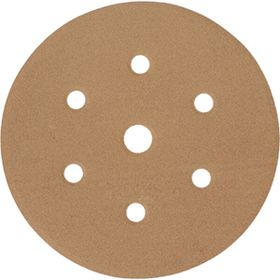 Tork Craft Gold Hook & Loop Disc (50 Pieces) 180 Grit 150mm X 6+1 Holes ...