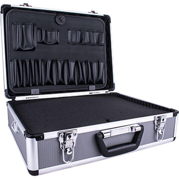 Tork Craft Aluminium Case 45.5 X 33 X 15.2 With 5 X Dividers &amp; Foam Inserts