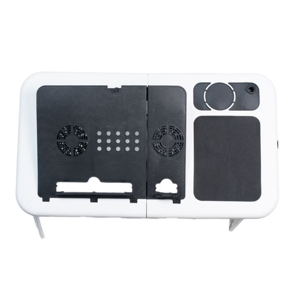 Portable Laptop Desk Table e-Table Bed No.LD09 - White