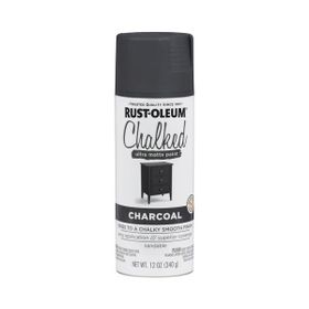 Rust-Oleum Chalked Paint Spray Charcoal 340g | Shop Today. Get it ...