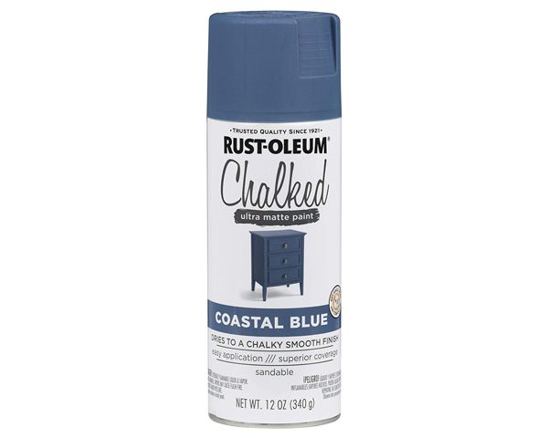 Rust-Oleum Chalked Paint Spray Coastal Blue 340g