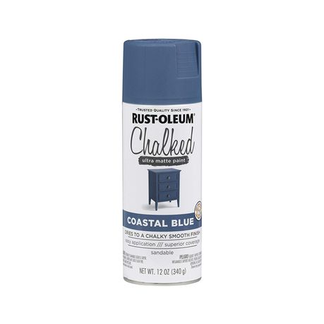 Rust Oleum Chalked Paint Spray Coastal Blue Buy Online In South Africa Takealot Com